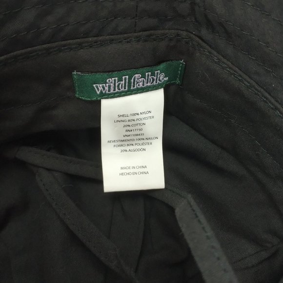 Wild Fable Women's Black Stringed Bucket/Sun Hat (New) - Picture 8 of 8